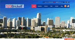 Desktop Screenshot of 123brickell.com